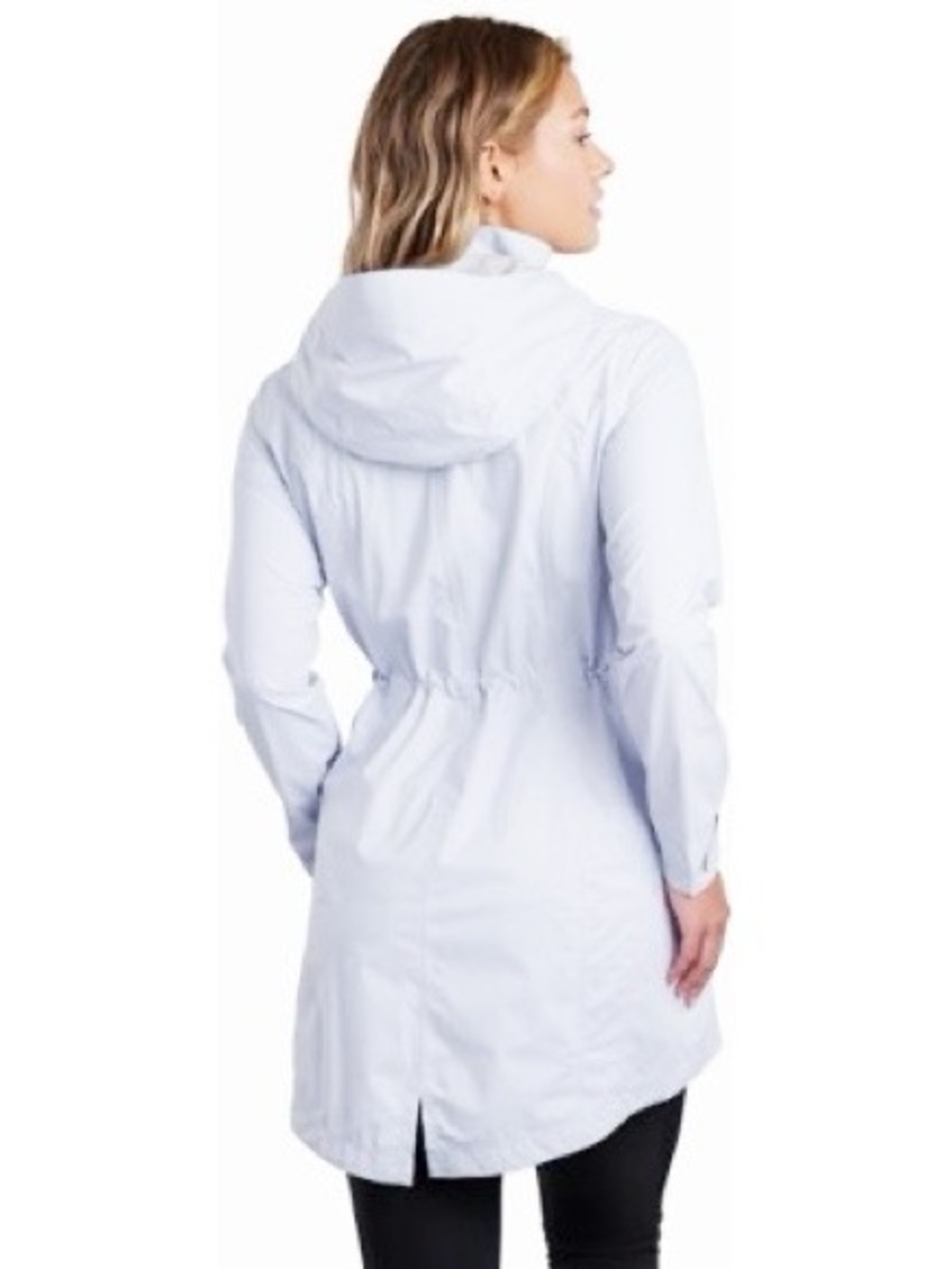 Kuhl Jetstream Trench Coat in White Size Medium - Picture 3 of 16
